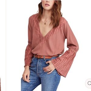 Free People Parisian Nights Oversized top